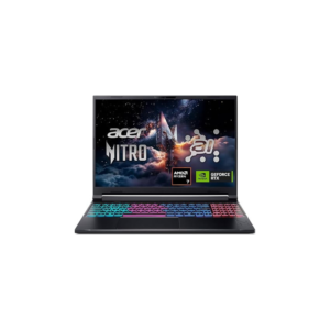 Acer Nitro V 16S AI Gaming Laptop | NVIDIA GeForce RTX 5060 GPU | AMD Ryzen 7 260 Processor | 16" WUXGA IPS 180Hz Display | 32GB DDR5 | 1TB Gen 4 SSD | Wi-Fi 6 | ANV16S-41-R2AJ