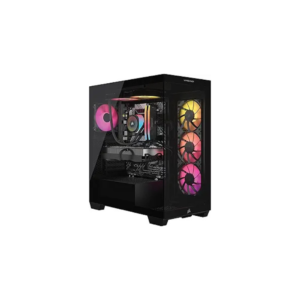 Corsair Vengeance i7500 Gaming PC – Liquid Cooled Intel Core i9-14900KF CPU – NVIDIA GeForce RTX 5080 GPU – 32GB Vengeance RGB DDR5 Memory – 2TB M.2 SSD – Black