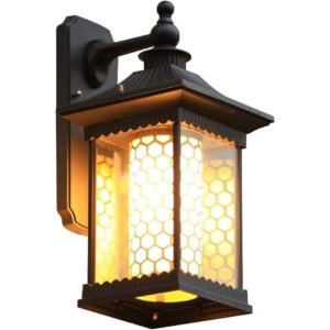 IJPDXOLBQ Garden Wall Lantern Waterproof Sconce Square Aluminum Outdoor E27 Wall Lamp Carriage Light Home Outdoor Lighting for Villa Entrance Courtyard...