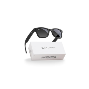 Ray-Ban Meta (Gen 2), Wayfarer, Matte Black | Smart AI Glasses for Men, Women — 2X Battery Life — 3K Ultra HD Resolution and 12 MP Wide Camera, Audio, Video — Polarized Gradient Graphite Lenses