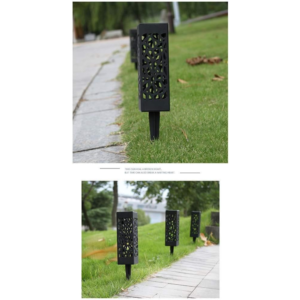 Solar Garden Lights Solar Lights Garden Lights Hollow Out Lawn Lights Outdoor Waterproof Home Garden Garden Villa Landscape Decoration Street Lights (Size :...