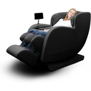6D Dual Core (3D+3D) Roller, Air Float System, Upgraded Kahuna LM6800, 50" SL-Track Full Body Zero Gravity Recliner, Bluetooth, Heat Therapy - Black