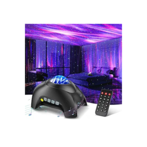 Northern Galaxy Light Aurora Projector with 33 Light Effects, LED Star Projector for Bedroom Nebula Lamp, Remote Control, White Noises, Bluetooth Speaker for Parties