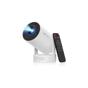 Mini Portable Projector with 4K Support, Bluetooth 5.4 WIFI6, 5watt Sound Base Speaker, 160 ANSI, Android 11, 210° Rotation , Auto Keystone Correction Video Projector HY300 ULTRA
