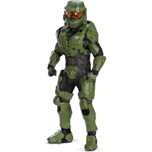 Disguise Halo Master Chief Costume for Kids, Official Halo Infinite Ultra Prestige Costume with Full Armor and Helmet, Child Size (10-12)