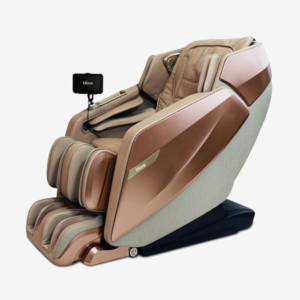 Dios Flexa – World’s First 181° Full-Body Hyper-Extension Stretching Chair | Industry’s Longest 56″ SL-Track, 6-Level 4D Rollers & First-Ever 4-Step Precision Ankle Massage - Rose Gold
