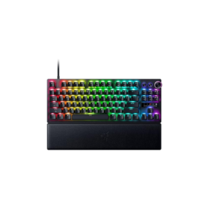Razer Huntsman V3 Pro TKL 8KHz Esports Gaming Keyboard: Analog Optical Switches Gen 2-8000 Hz Polling Snap Tap - Rapid Trigger - Adjustable Actuation - Media Controls - PBT Keycaps - Black