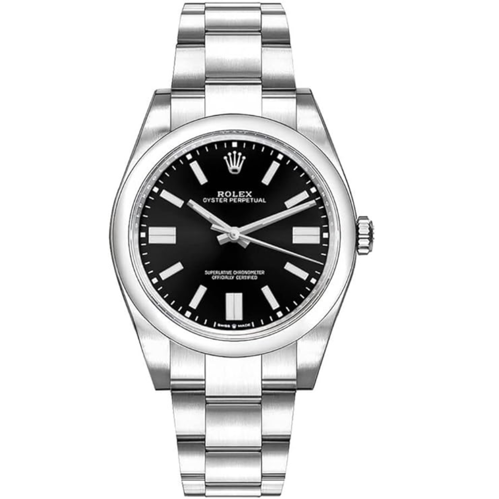 Rolex Oyster Perpetual 36 Automatic Chronometer Black Dial Watch 126000BKSO