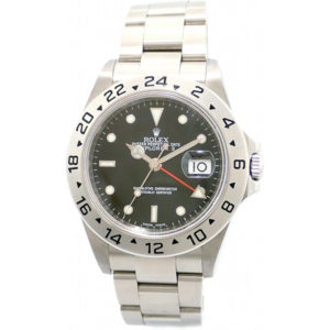 Rolex Oyster Perpetual Explorer II Steel Mens Watch 16570