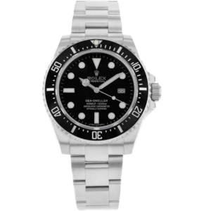 Rolex Seadweller Black Dial Stainless Steel Mens Watch 116600BKSO