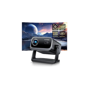 Projector with WiFi and Bluetooth - Mini Projector [550 ANSI & 145°Adjustable-Stand & Electric Focus & Auto Keystone], PUTRIMS S28 Portable 1080P 4K Support Outdoor Movie Projector for Phone/TV Stick